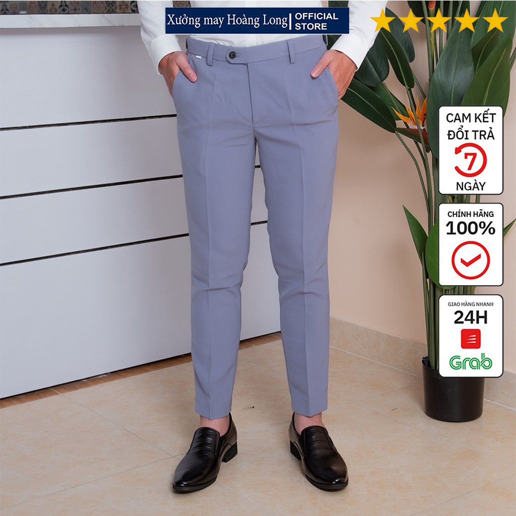 Quần tây nam vải tuyết mưa mềm mịn co giãn Hàn Quốc | BigBuy360 - bigbuy360.vn