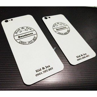 Dán da Iphone 5 5s 5se theo yêu cầu