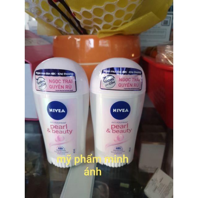 Sáp khử mùi nivea ngọc trai 40ml