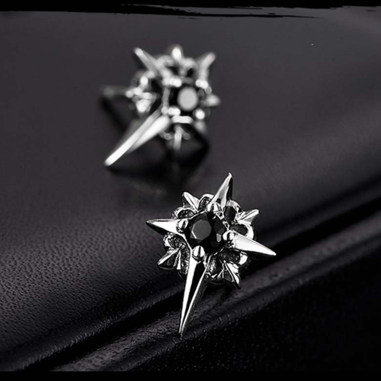 Bông tai Bạc 925 cao cấp ngôi sao bắc đẩu Polaris Luxury – khuyên tai ViVi_Gift