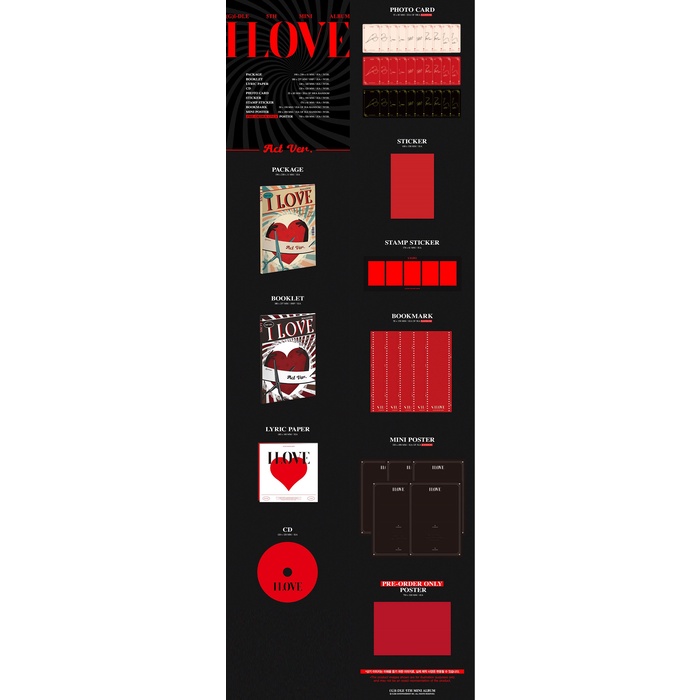 I-DLE - Mini 5th Album I LOVE