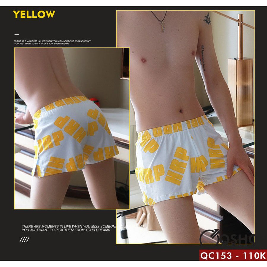 QUẦN NGỦ NAM THUN COTTON QSHOP QC153