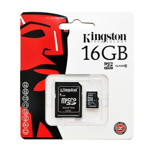 Thẻ nhớ Micro SDHC Kingston 16GB Class 10