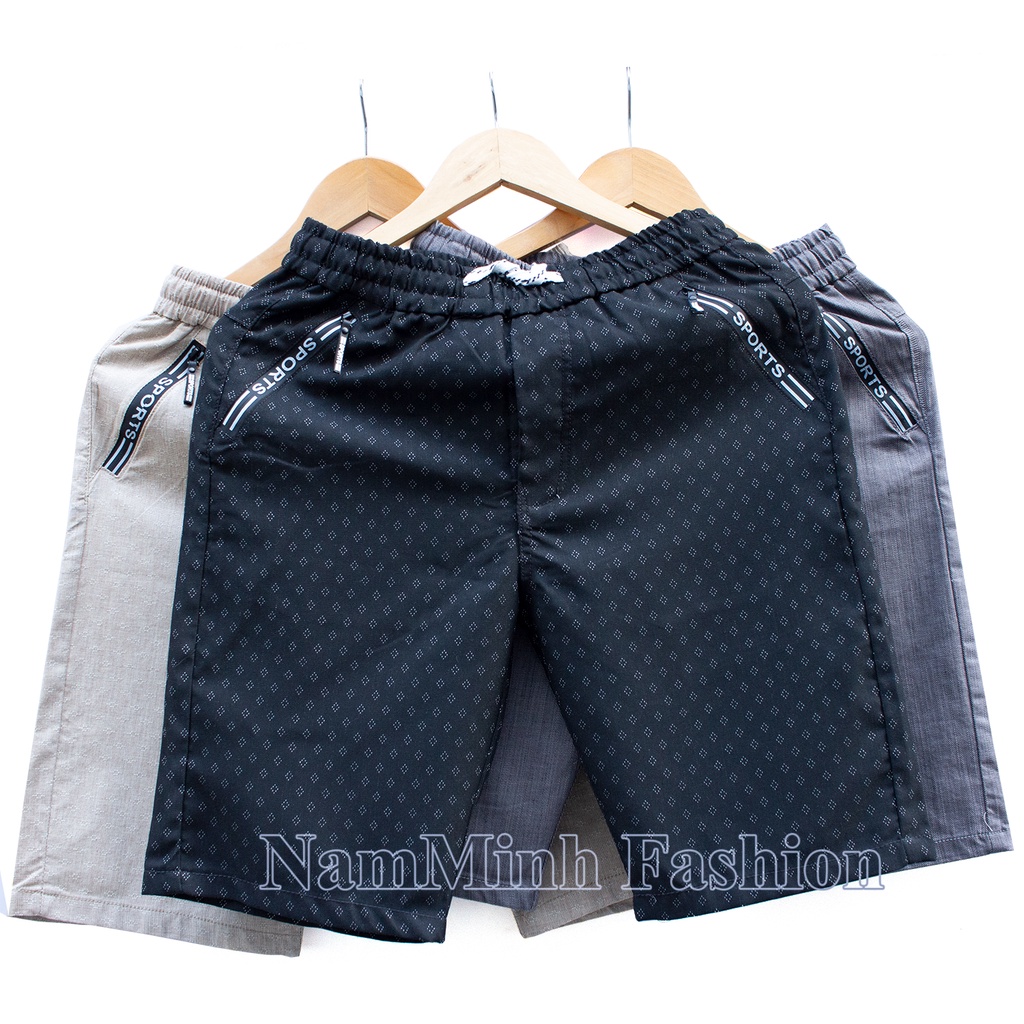 QUẦN SHORT THỂ THAO BÉ TRAI 35-50 KÝ