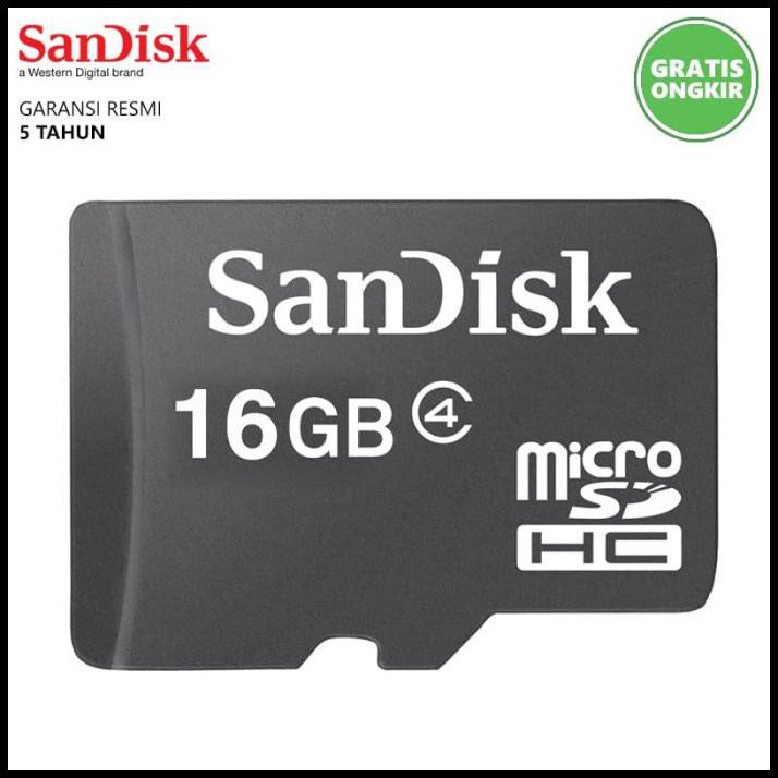 Thẻ Nhớ Sandisk 16gb Class 4