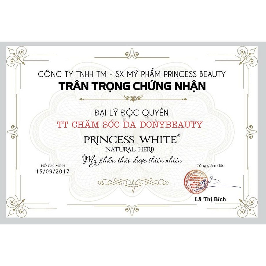 [Dưỡng Trắng Da Toàn Thân] Bộ Kem Dưỡng Trắng Da Toàn Thân Trà Xanh Princess White Siêu Hot - Chính Hãng- Tự Nhiên