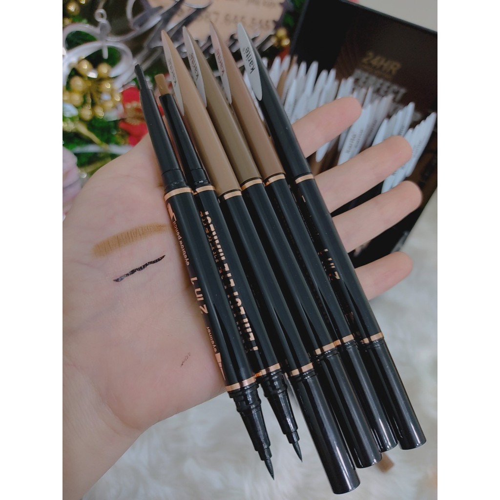 Bút kẻ mắt mày 2 đầu Karite | BigBuy360 - bigbuy360.vn