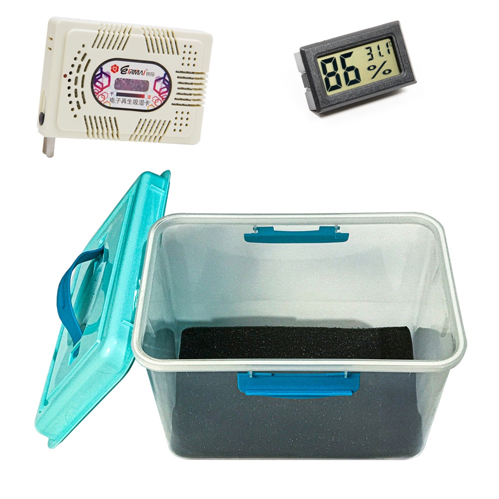 Combo hộp chống ẩm máy ảnh, flycam 6 lít