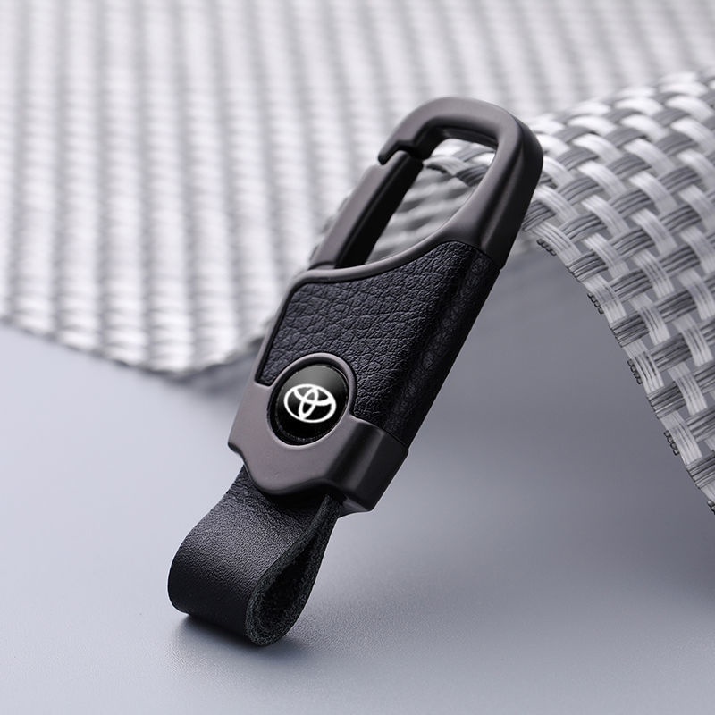Móc Khóa Kim Loại Chất Lượng Cao Cho Xe Hơi Toyota Vios Fortuner Innova Corolla Altis Hiace Avanza Land Cruiser Hilux Camry Wigo RAV4