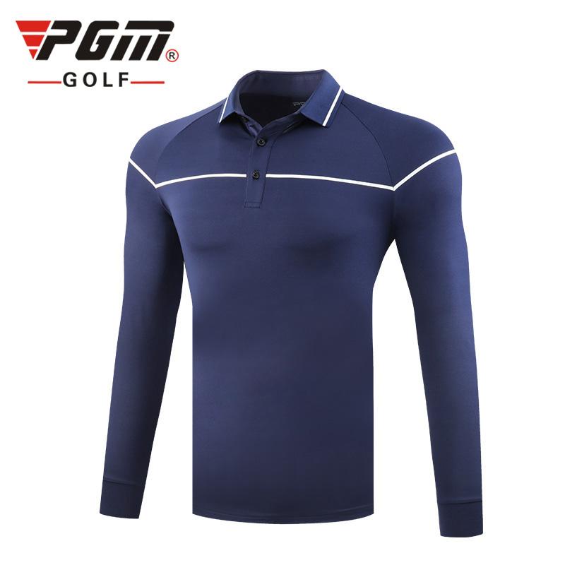 Áo Golf Nam Dài Tay - PGM Men Golf Shirt - YF216