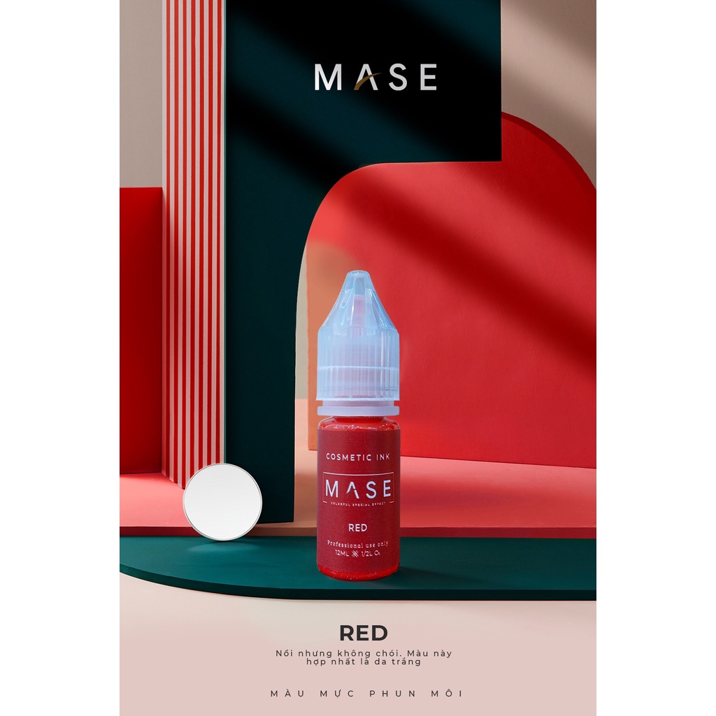 [CHÍNH HÃNG] Mực môi Mase mini size 3,3ml, fullsize 10ml