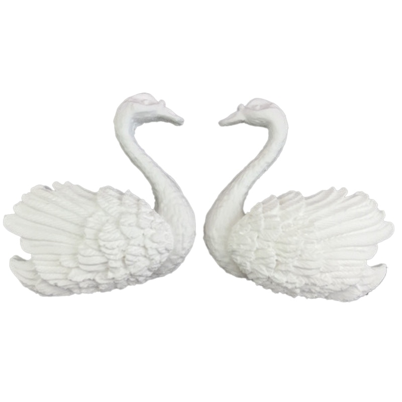 Khuôn Silicone Tạo Hình Thiên Nga Trang Trí Bánh