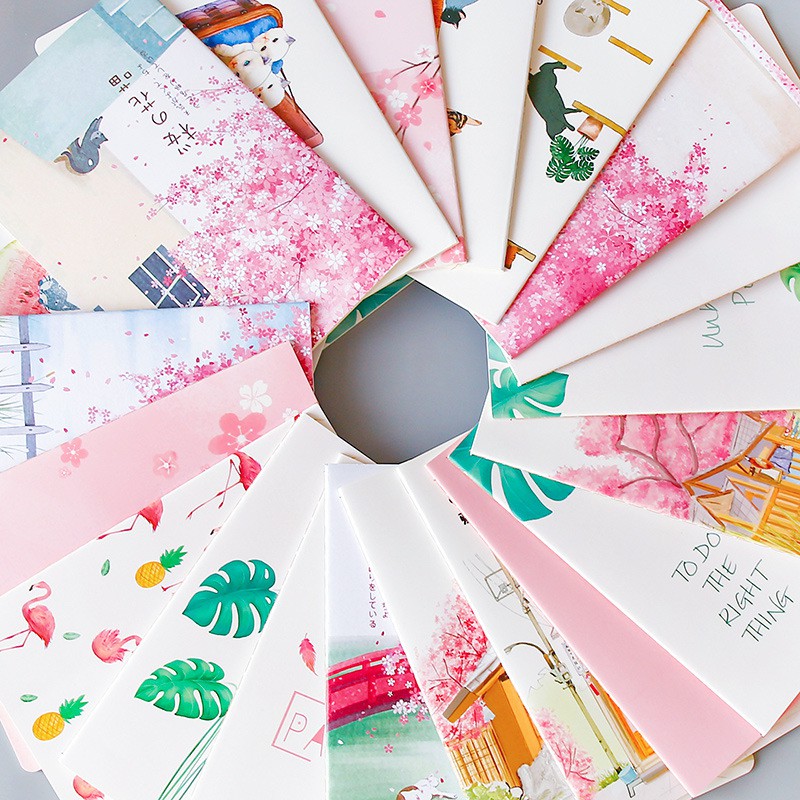 Tập Viết bài cho học sinh màu sắc Đáng yêu Đa dạng - Tập A5 notepad