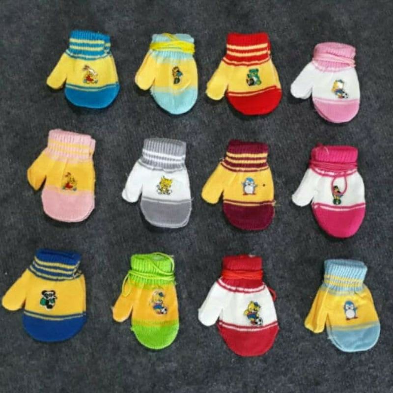 Găng tay len cho bé 1-4 tuổi