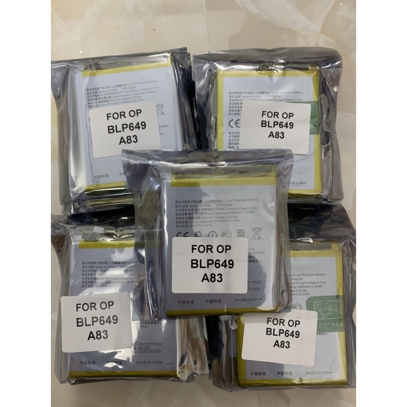 pin điện thoại zin oppo A83