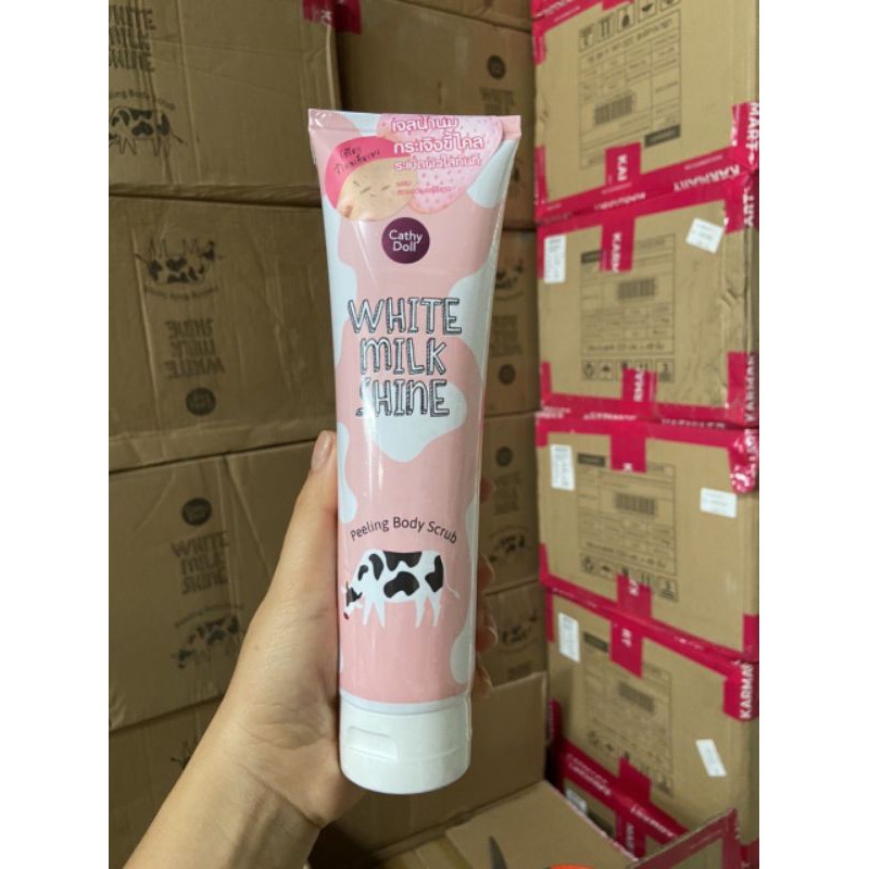 Tẩy Da Chết Toàn Thân Con Bò Cathy 320ML Thái Lan