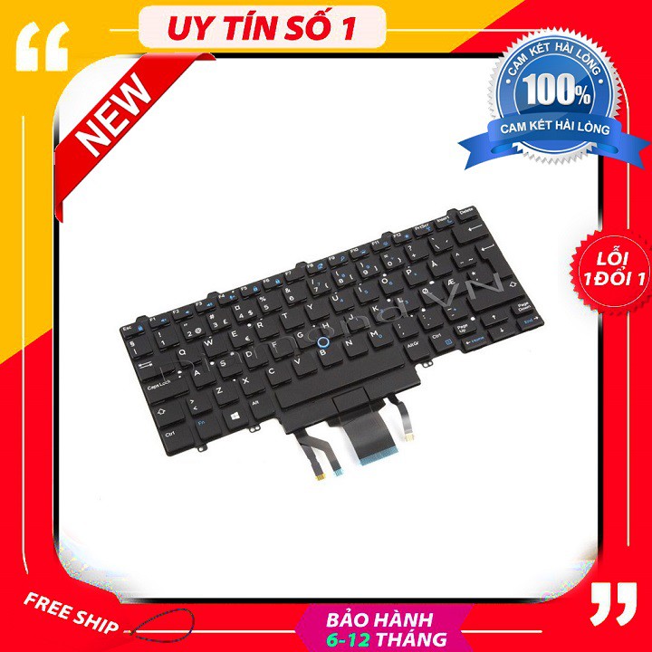 Phím DELL Latitude E5450 E7450 E5470 E7470 E7480 E5450 E7450 Keyboard Có LED