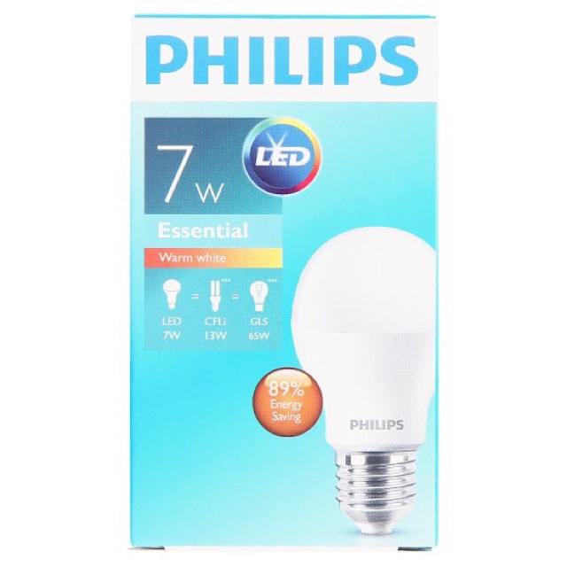 Bóng đèn LED Bulb Essential công suất 5w 7w 9w 11w 13w đui E27 loại rẻ tiền |Philips chính hãng|