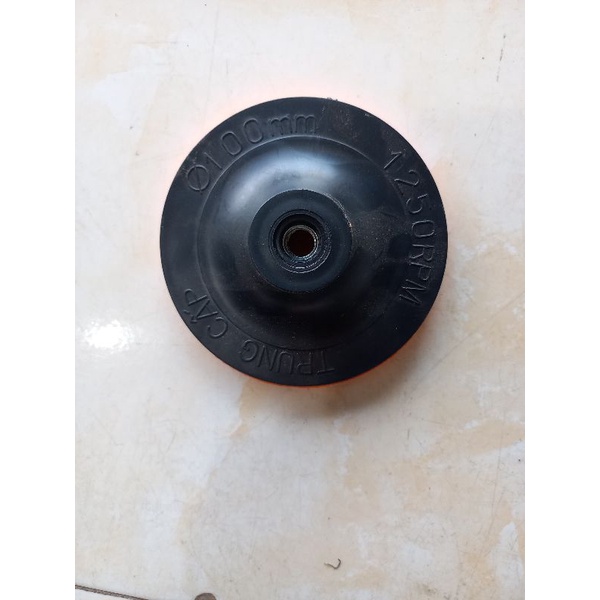 ĐẾ CHÀ NHÁM NHỰA TRÒN 100MM