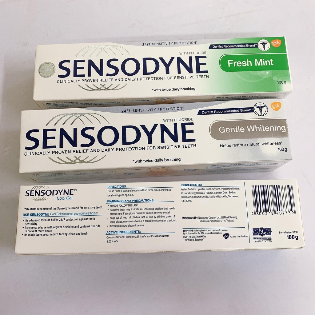 KEM ĐÁNH RẮNG CHỐNG Ê BUỐT SENSODYNE - TUÝP 100G