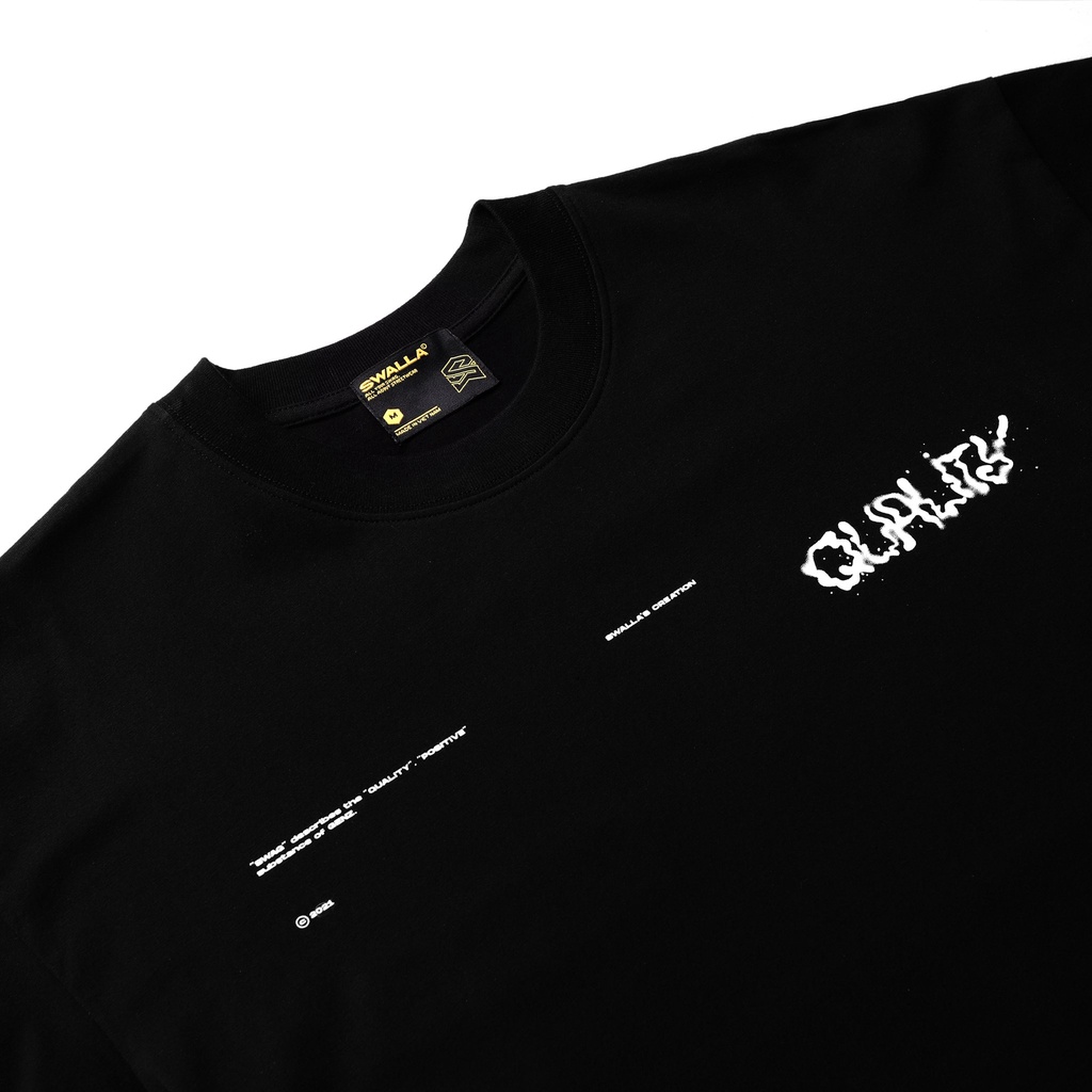 Áo thun unisex SWALLA STAIIROF 100% PREMIUM COTTON - LOCAL BRAND chính hãng