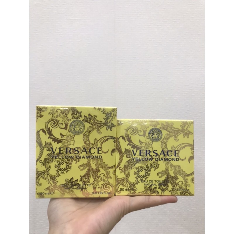 Nước Hoa Nữ Versace Yellow Diamond 90ml . 50ml