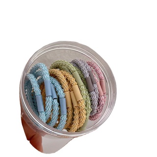 Set 20 Dây Thun Cột Tóc Đơn Giản Dành Cho Nữ