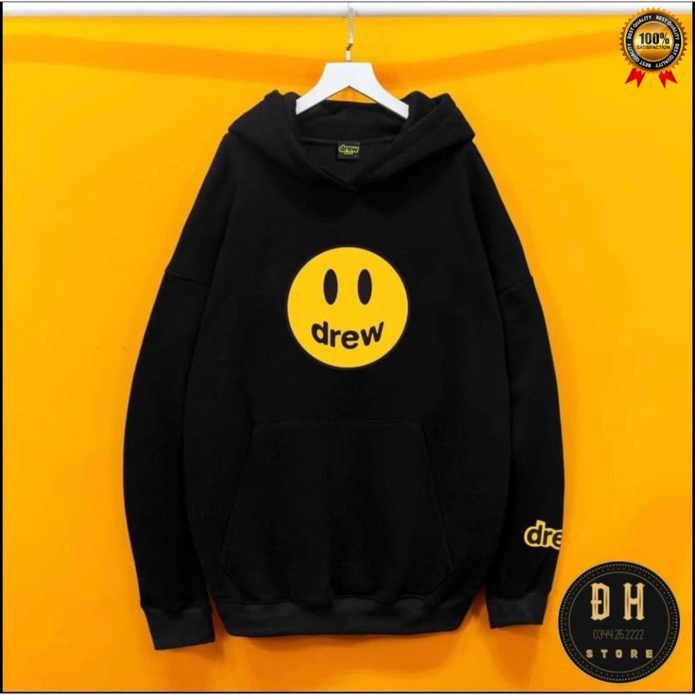 Áo Hoodie Drew House Mặt Cười Mũ 2 Lớp, Áo Nỉ Bông Hoodie Nam Nữ | BigBuy360 - bigbuy360.vn
