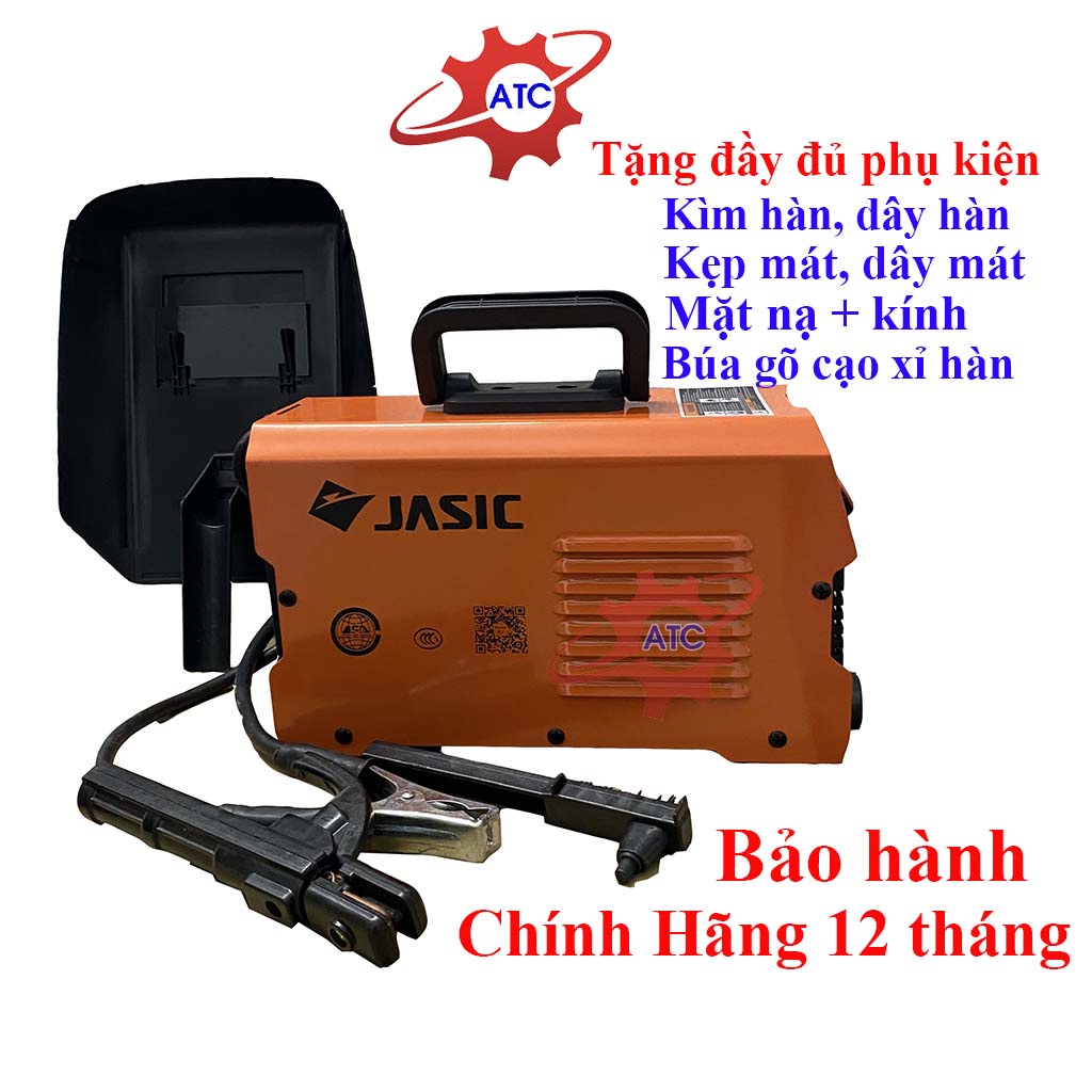Máy Hàn điện tử Nhật Bản Jasic Arc200 Loại 3 Núm chỉnh - Hàn Que gia đình hoặc Công trình- Bảo hành 1 năm