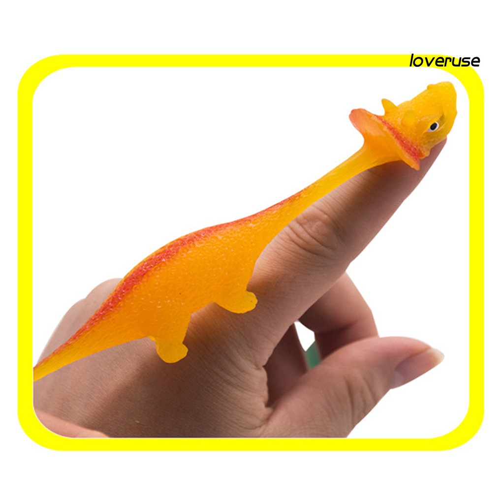 Bộ 5 món đồ chơi ná cao su hình khủng long đáng yêu cho trẻ nhỏ