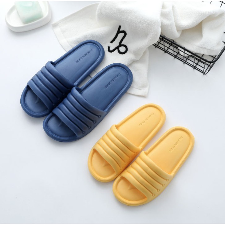 XẢ LẺ SIZE Dép nhựa mặc nhà kẻ ngang