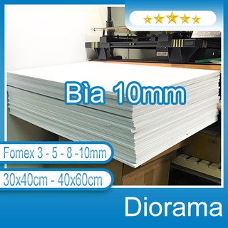 Bìa mô hình loại cứng ( tấm fomex ) 40x60cm 10mm làm đồ handmade