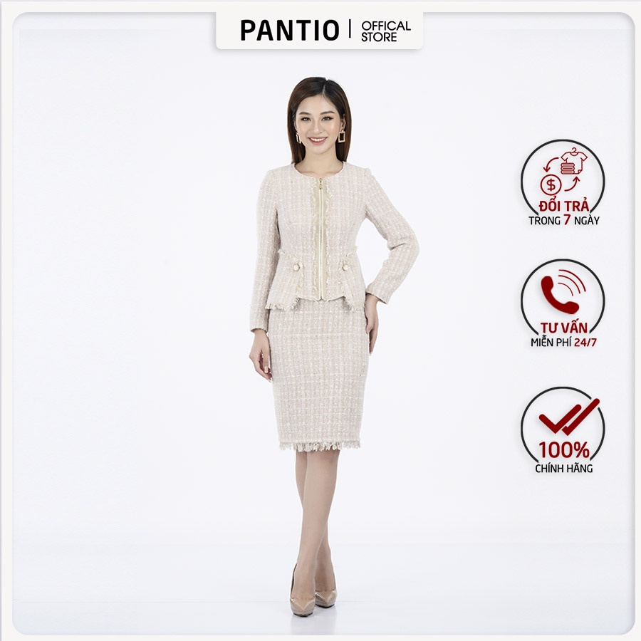 Chân váy dài chất liệu dạ dáng ôm FJD9818- PANTIO