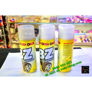 Chai xịt BZ [CHÍNH HÃNG] dưỡng nhựa nhám /phục hồi nhựa đen - chai dưỡng nhám - đồ chơi xe máy