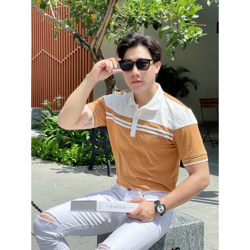 Áo polo nam cổ bẻ vải cá sấu Cotton xuất xịn,chuẩn form, sang trọng - thanh lịch TB013