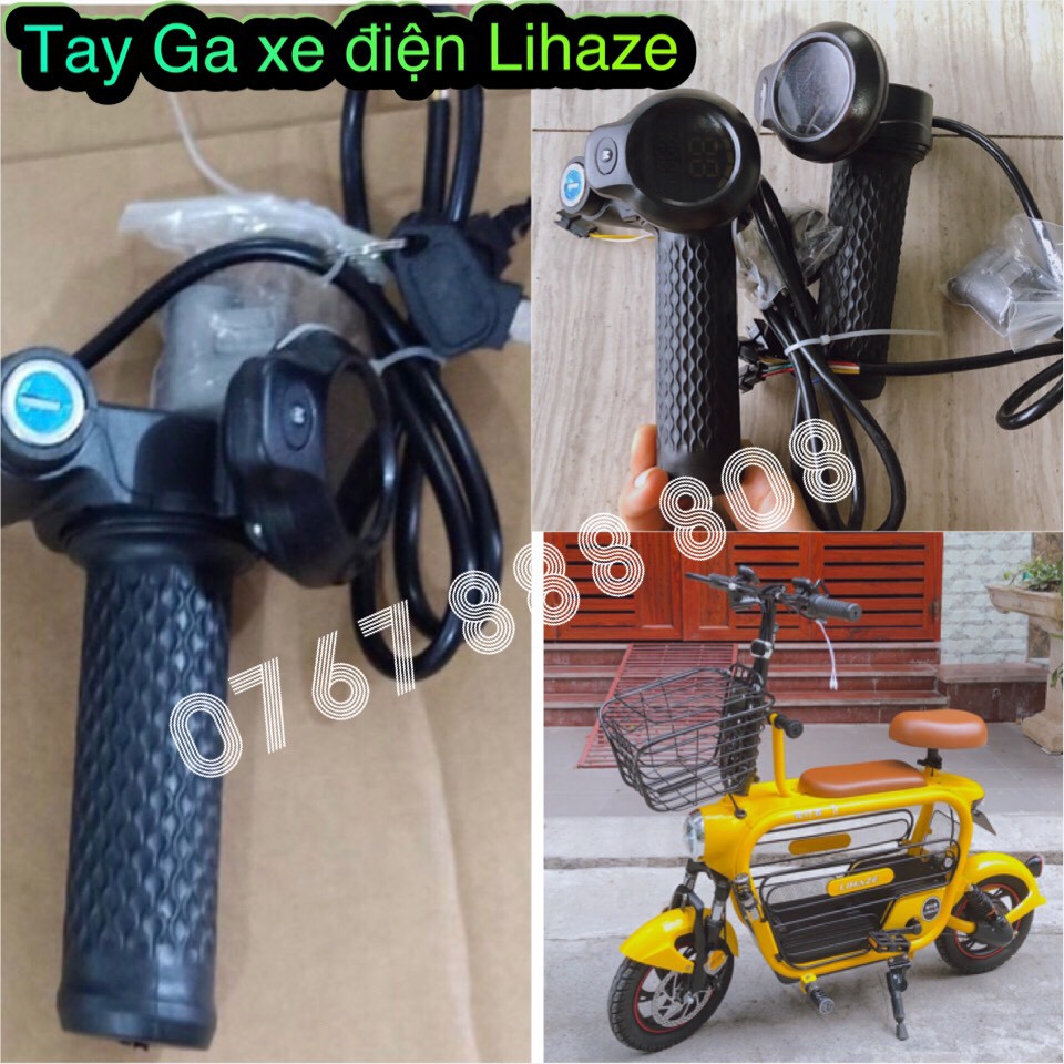 ♻️ Tay ga xe điện Lihaze ♻️ Đồng hồ xe điện Lihaze