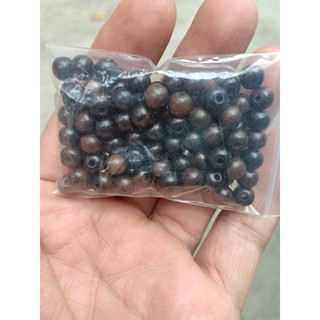 Combo 100 Hạt Gỗ 6mm