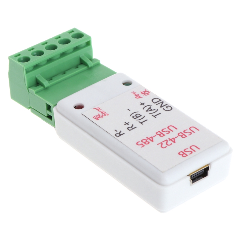 2J` 2 in 1 USB to RS422 & RS485 Converter Adapter with CH340T Support 64b Win7 Linux