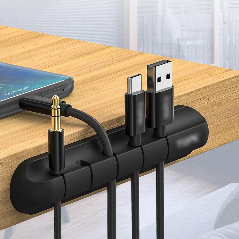 Giá cố định dây cáp sạc TOPK L16 cho Phụ Kiện Tai Nghe Bluetooth Cáp Sạc Pin Dự Phòng jack 3.5 - Shin Case