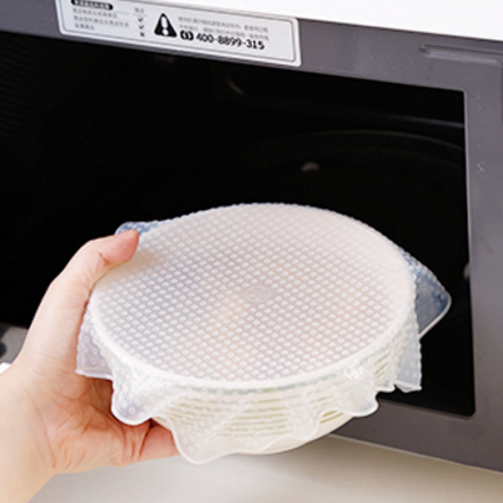Nắp Đậy Tô Chén Bằng Silicon Trong Suốt Tiện Dụng Ốp