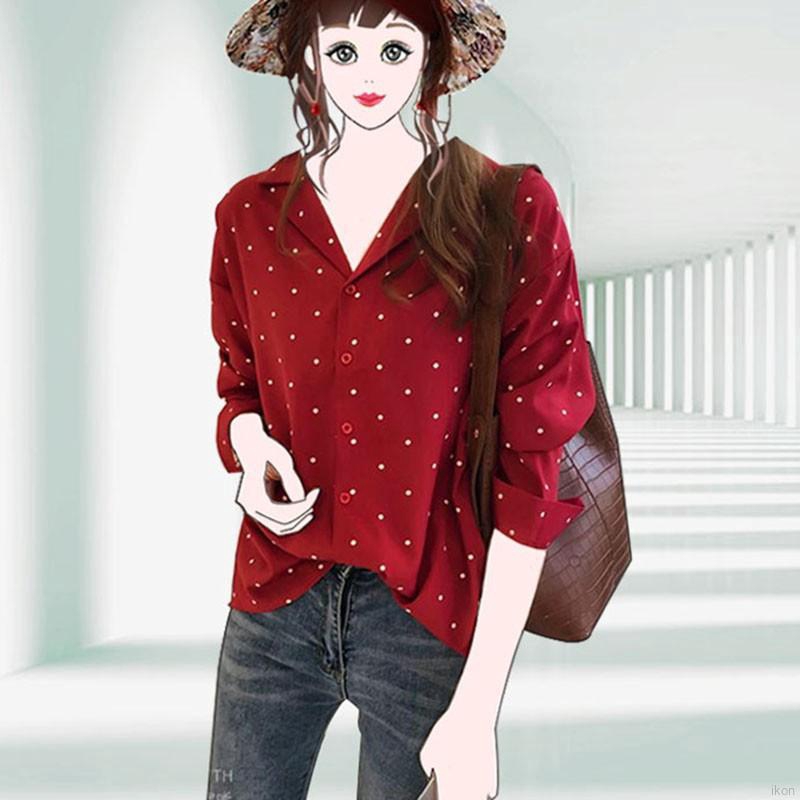 Áo Sơ Mi Nữ Kate Lụa Họa Tiết Mới Kèm Ảnh Thật