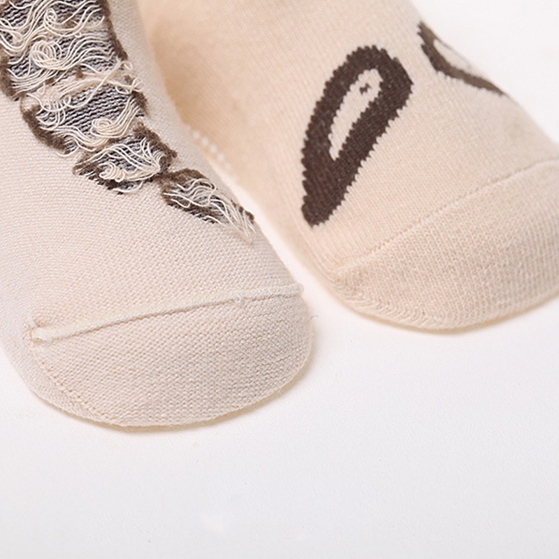 Vớ Cotton Mềm Chống Trượt In Họa Tiết Hoạt Hình Dễ Thương Cho Bé