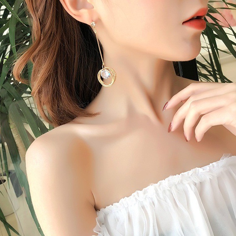 Hoa tai phong cách Hàn xinh xắn giá rẻ - HT244