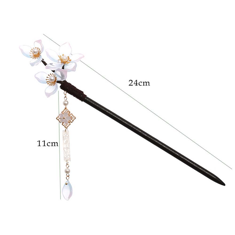 Trâm Cài Tóc Bằng Gỗ Phong Cách Trung Hoa Cổ Điển