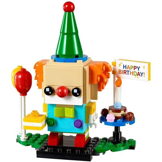 40348 Lego BricksHeadz Birthday Clown - Chú hề Chúc mừng sinh nhật.