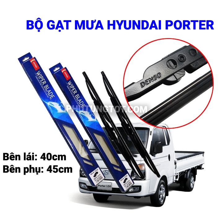 Gạt mưa xe ô tô Hyundai Porter H150 Denso chính hãng