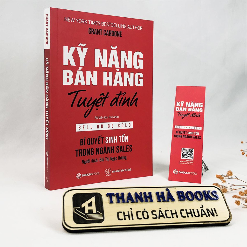 Sách - SELL OR SOLD - Kỹ năng bán hàng tuyệt đỉnh - Bí quyết sinh tồn trong ngành SALES (Kèm bookmark)