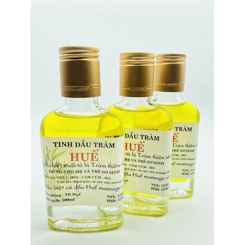 TINH DẦU TRÀM HUẾ-GIỮ ẤM NGÀY ĐÔNG VỀ 100ml