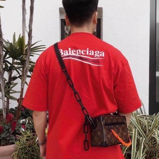 Túi LV Cốp Vuông Nẹp Viền