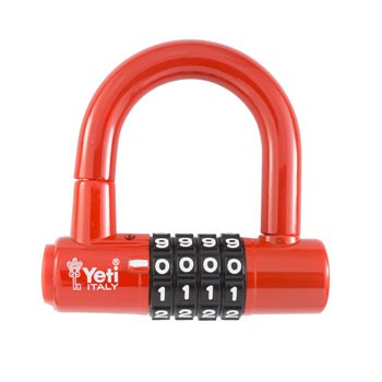 Ổ Khóa Số Chọn Chữ U, YETI Cao Cấp 4 Số L-701, Thay Đổi Mật Khẩu Tùy Ý